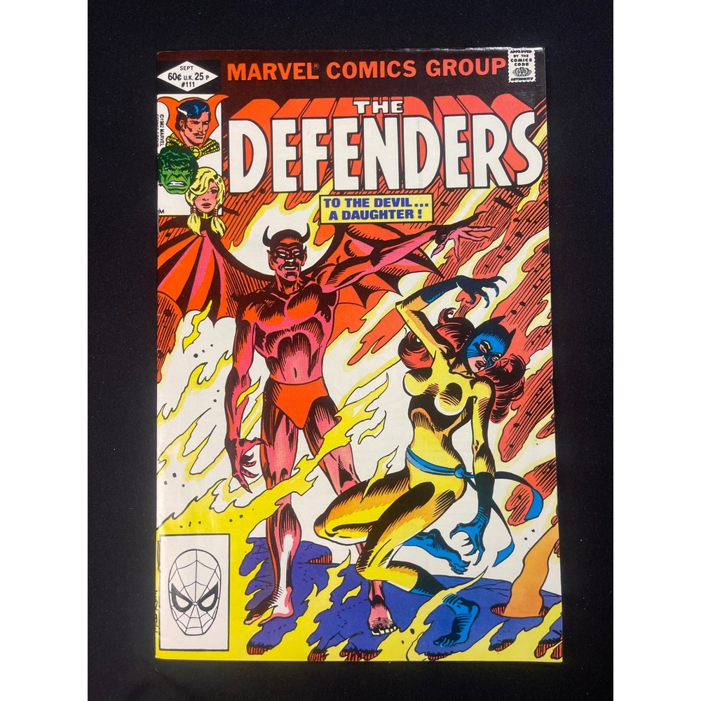 Marvel Comics The Defenders Issue 111 September 1982‎ Classic Comic Book